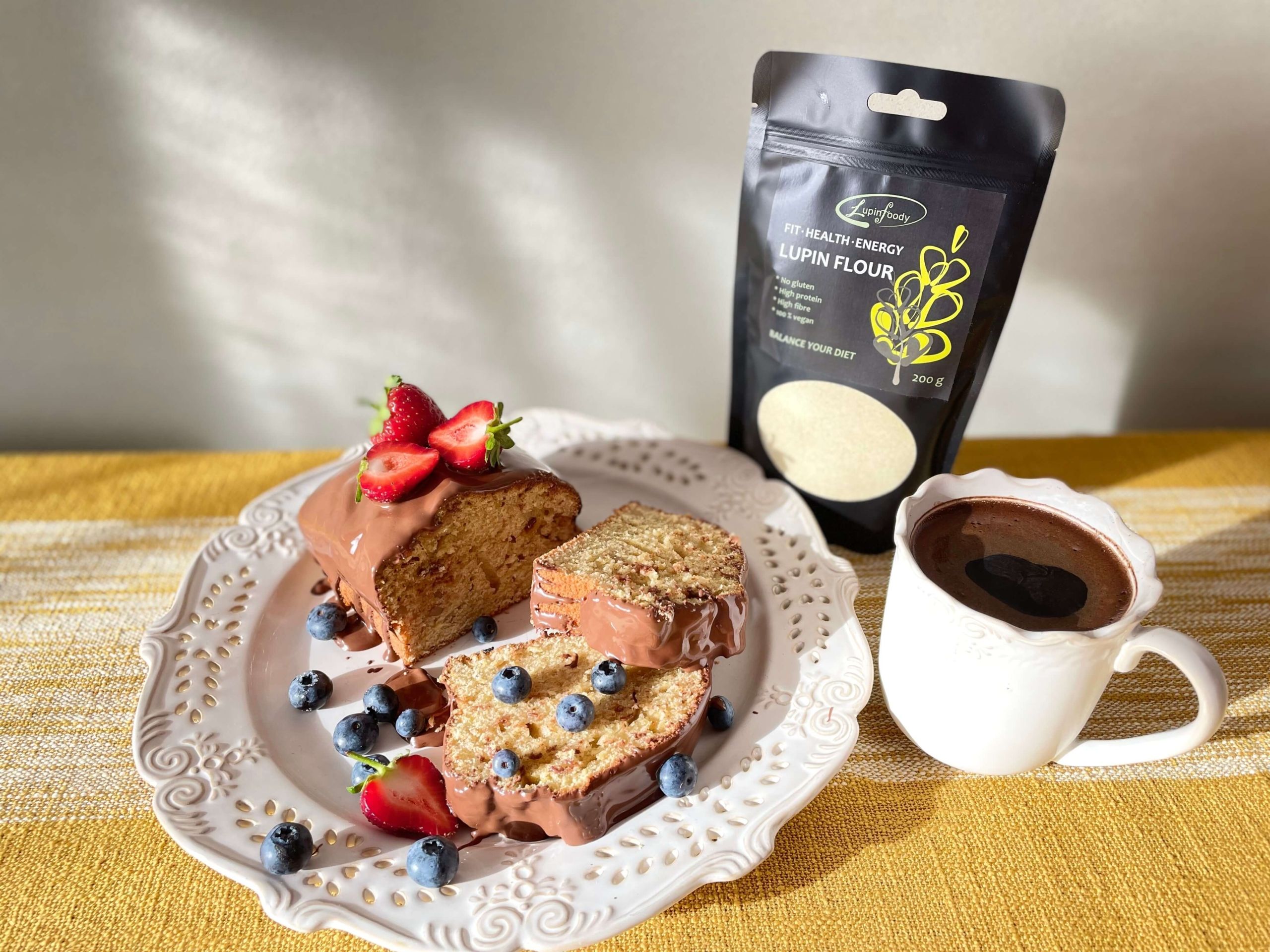 Lupiinijahu küpsetistes