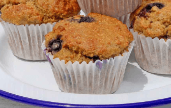 Mustika-Lupiini Muffinid