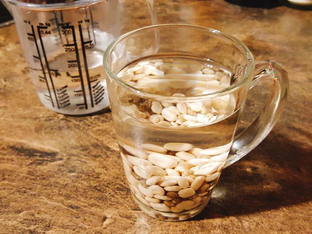 Lupiiniseemned leotamas