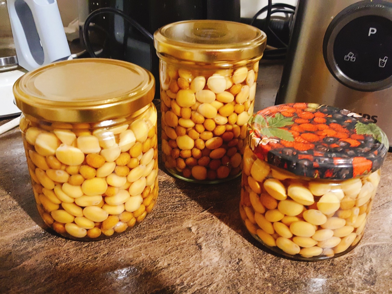 Lupiiniseemned soolvees valmis